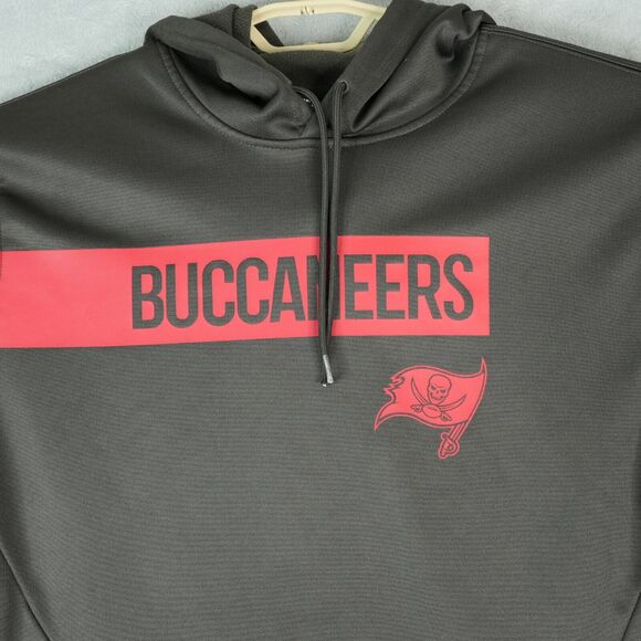 Nike Hoodie Mens Medium NFL Team Apparel Tampa Bay Buccaneers Sweatshirt - Picture 3 of 10